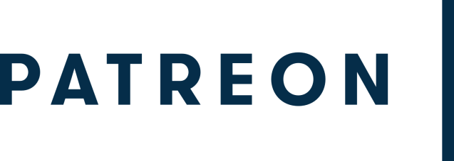 Patreon wordmark (navy)